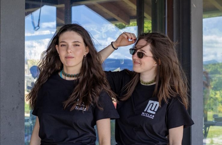 Ritratto di Lara Masiero e Lucrezia Cardin